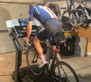 Danny on the treadmill Danny on the treadmill